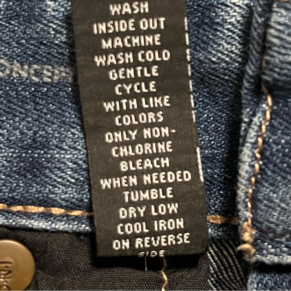 Inc Studded Denim Shorts 2 - Picture 5 of 9